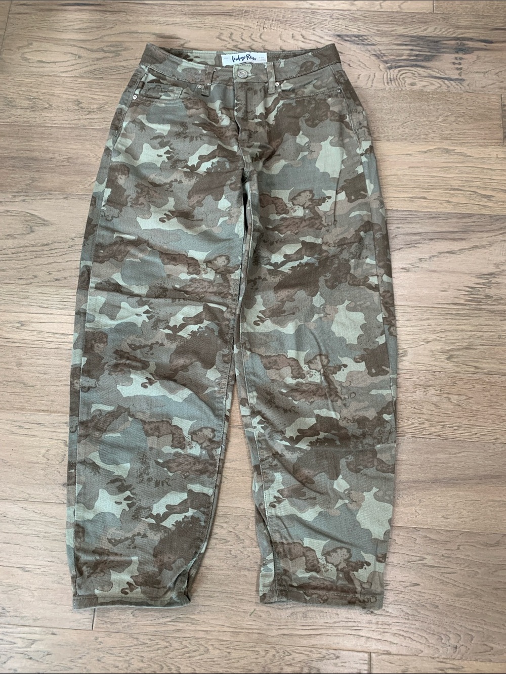 Indigo Rein Women's Vianna High-Rise Barrel Leg Pants Size 24x27.5
